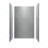 75/96" H Solid Surface Shower & Tub Wall Panel, Surround, Quick Install, Cuttable, 0.138" thick-76352046-76352048
