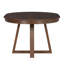Ensemble de salle à manger 5 pièces, table ronde avec une rallonge de 16 pouces et 4 chaises rembourrées pour une utilisation polyvalente-129386254-129386255-129386257
