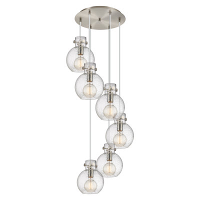 Luminaire suspendu sphère 6 lumières Amrith