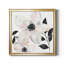 «Black & Blush Anemone II» - Toile encadrée de qualité supérieure - prête à être accrochée-1753666616-1753666625