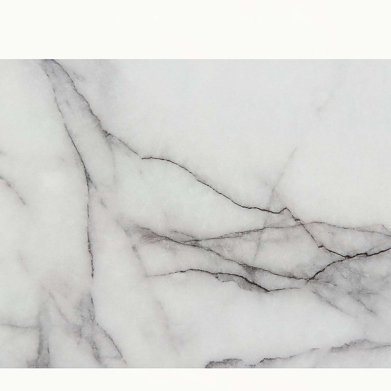 Table de chevet lune blanche en marbre avec DEL
