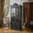 Black Solid + Manufactured Wood+Glass Display Cases