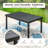 Sutiya 8 - Person Patio Dining Set with Extendable Rectangular Table , Cushions Included