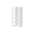 Grid 48'' - 96'' Closet System (Can Be Cut To Fit)-826910504