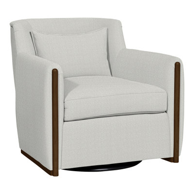 Fauteuil pivotant rembourré Thom Filicia Home