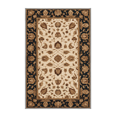 Tapis brun lavable à la machine
