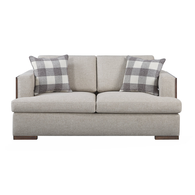 Coussins décoratifs en tissu et finition