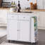 Brutsche Solid Wood Top Kitchen Cart