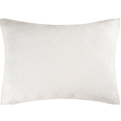Couvre-oreiller blanc doux Hampton