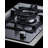 Summit Appliance 20" 22" 24" 30" 36" 40" 48" 60" Stainless Steel Smart 1 Burner Cooktop with Dual Size Power Burner and with Downdraft Ventilation