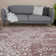 Carina Washable Rugs Geometric Design in Pink