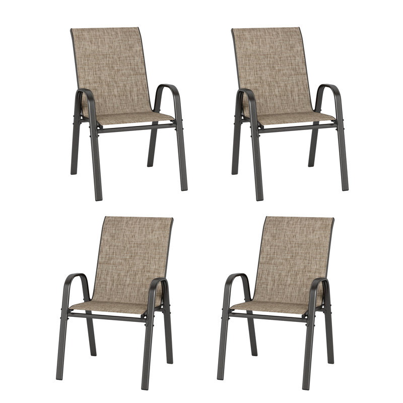 Stacking Patio Dining Armchair