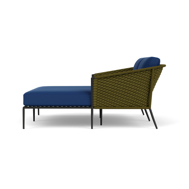 Escape Outdoor 2 - Seat Patio Sofa, Flagship Lapis