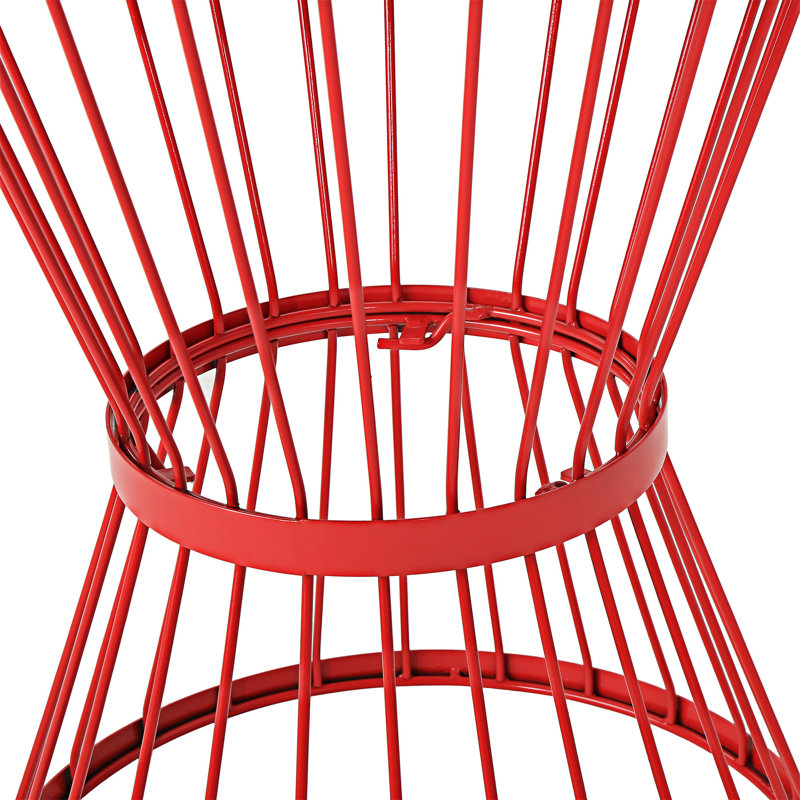 Table d'appoint d'extérieur, Rouge