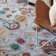 Rupec Wool Abstract Area Rug in Tan