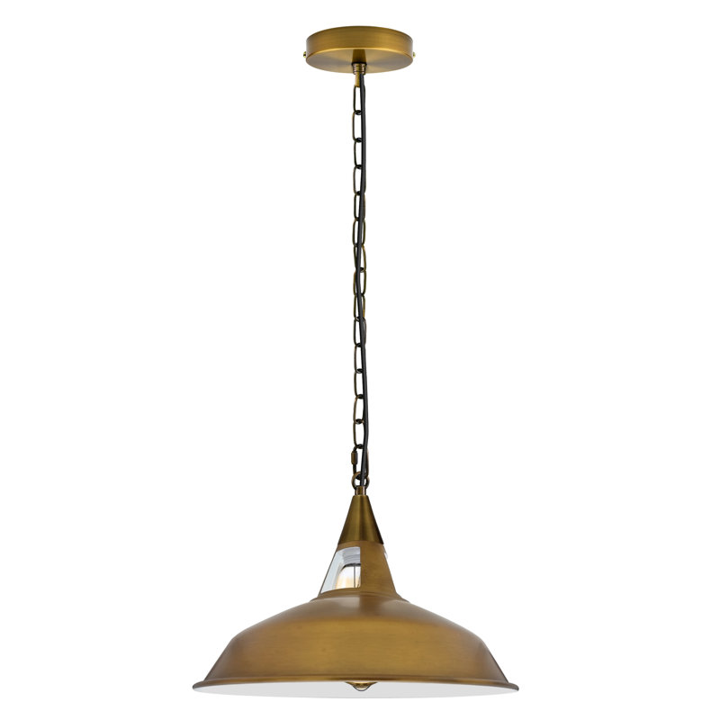 Gause 1 - Light Single Pendant, Brass
