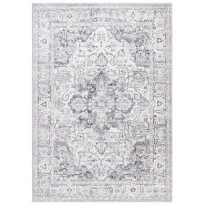 Tapis gris / ivoire Hka
