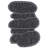Monte Modern Rustic Abstract Dark Gray/Gray Indoor/Outdoor Rug-2045981102