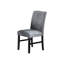 Chaises de salle à manger rembourrées modernes en velours côtelé 2pc-119001057