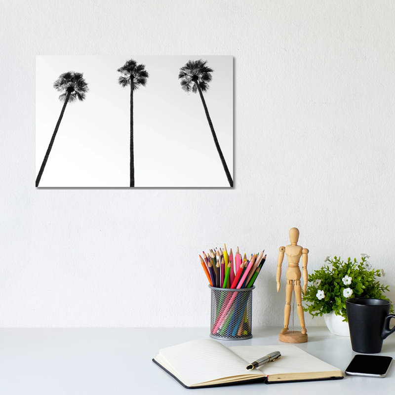 Palm Trees III by Philippe Hugonnard - Wrapped Canvas Print, 20.32 cm H x 30.48 cm W