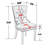 Velvet Dining Chair Quilted Back-66376657