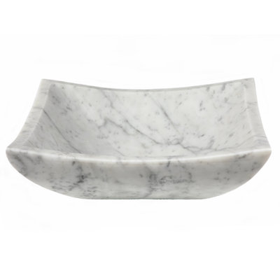 Eden Bath 15.5'' Stone Square Bathroom Sink