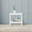 Table de chevet blanche Yonda-1989400730