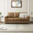 Fournier 83.46'' Genuine Leather Square Arm Sofa with Pillows-70602459