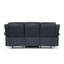 Aesir 3 Seater Faux Leather Reclining Sofa-1837328456-1837328471