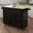 Versatile Kitchen Island With Spice Rack, Towel Rack, And Extensible Solid Wood Table Top For Enhanced Functionality-1405892929