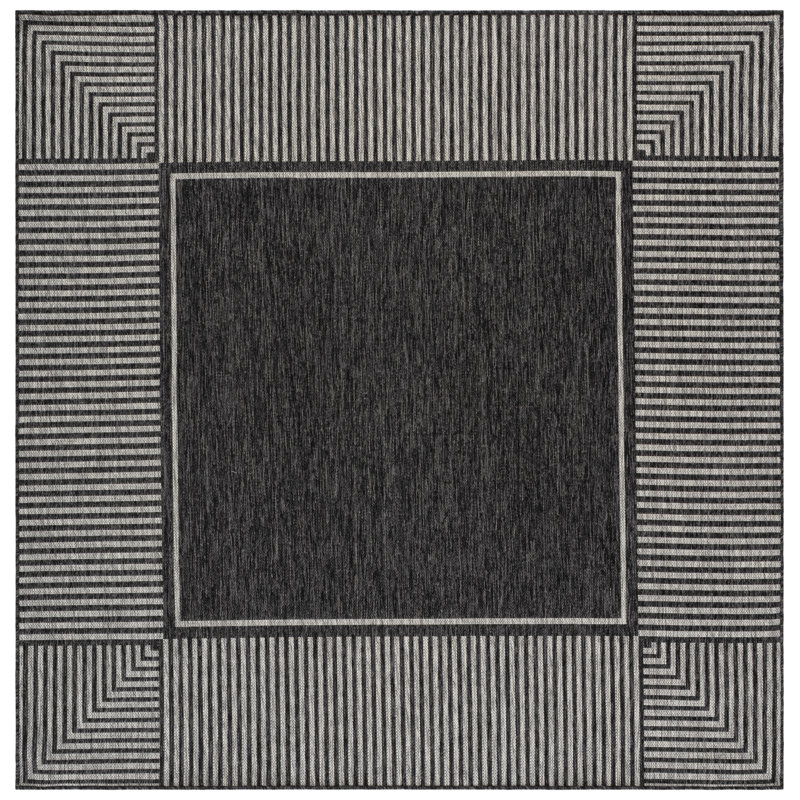 Beach House 300 Performance Geometric Shapes Rug, 6'-7" X 6'-7" Square
