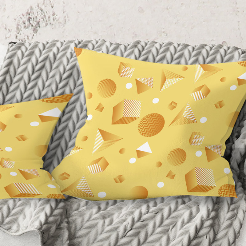 Coussin Minimal, 18 po x 18 po