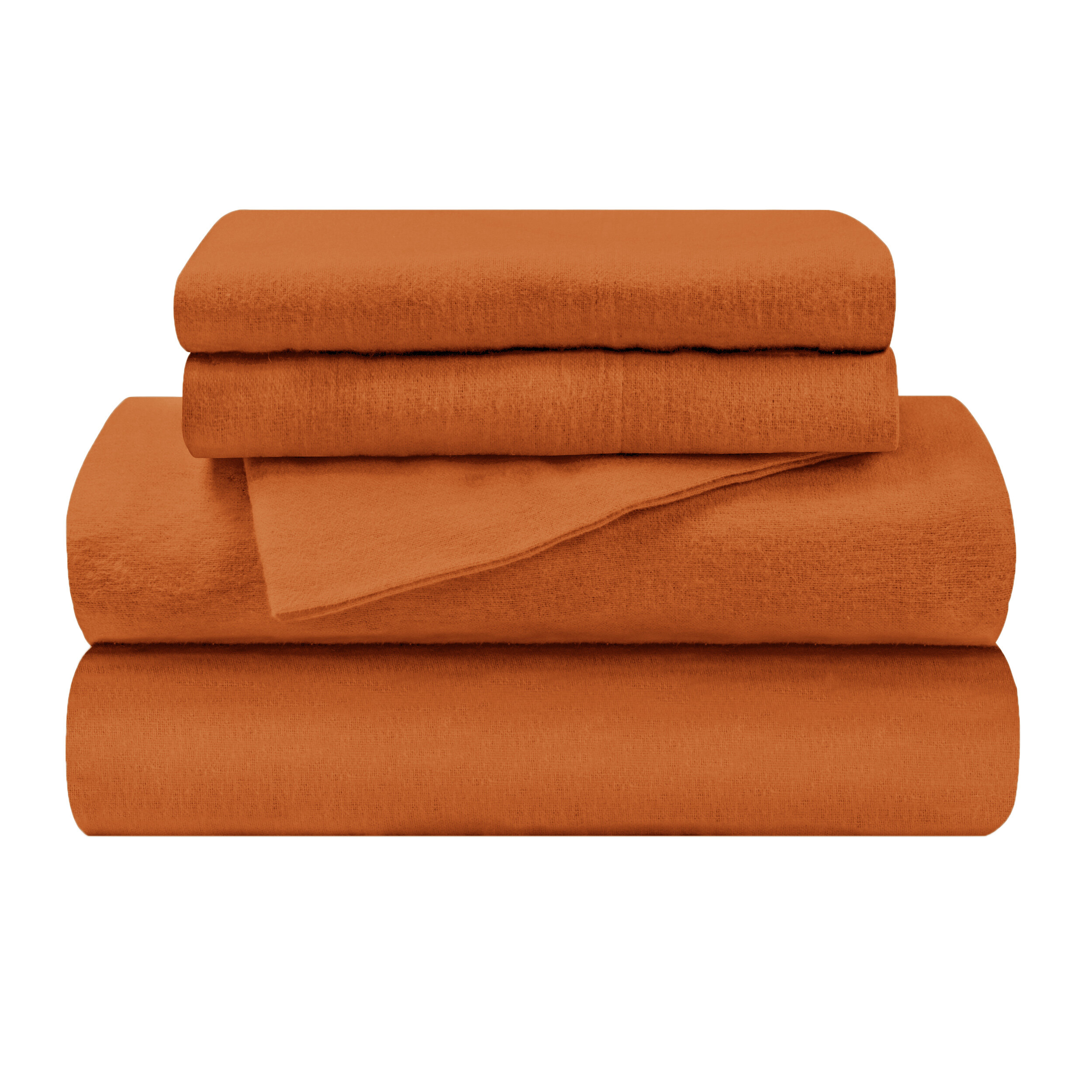 Wayfair Basics® Bruck Standard Cotton Flannel Sheet Set