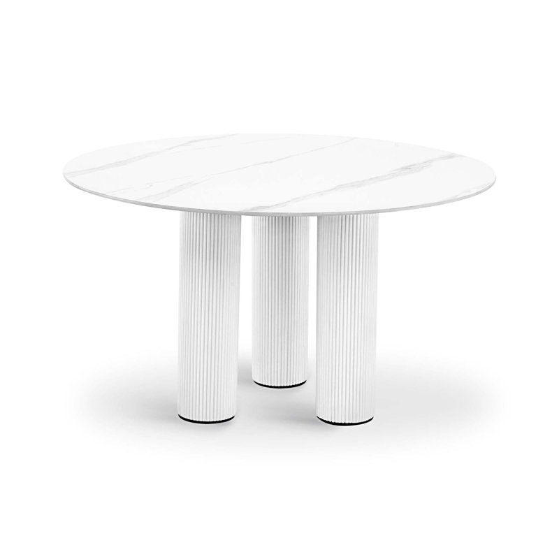 Donda Round Dining Table, 59.1" W x 59.1" L