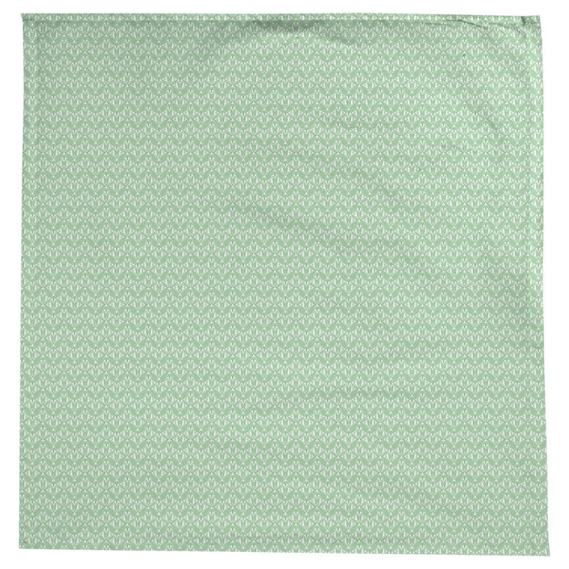 Nappe art déco Leffel, Vert