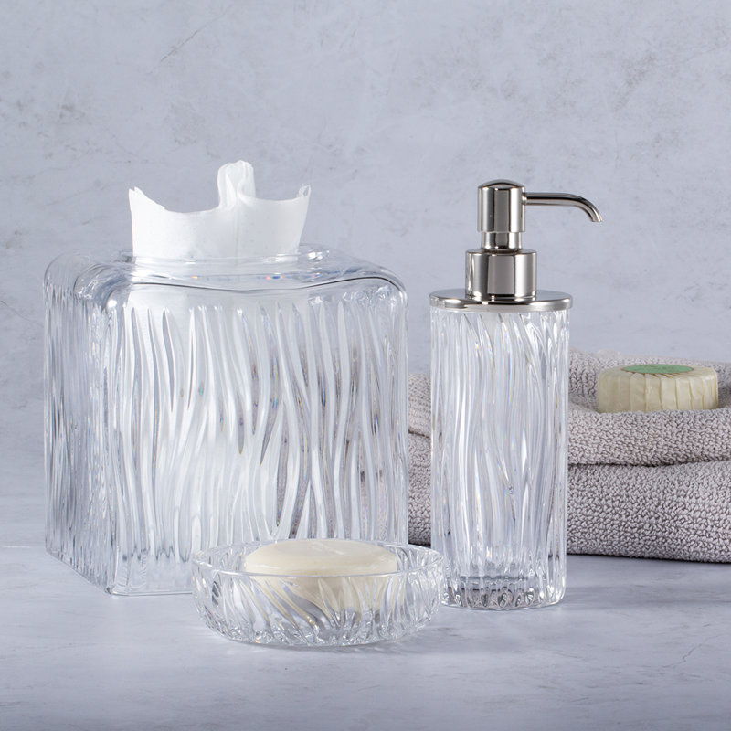 Cascata Soap Dispenser, Polished Chrome