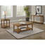 Table basse avec tablette en bois vieilli Castleton-1046367089-1046367092