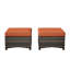 Repose-pieds d'extérieur avec coussin Meyly-831226878