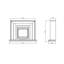 Mayford Suncrest 115.6 cm W Electric Fireplace