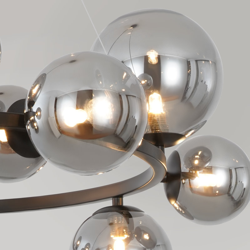 Murrysville 14 - Light Sphere Pendant, Brushed
