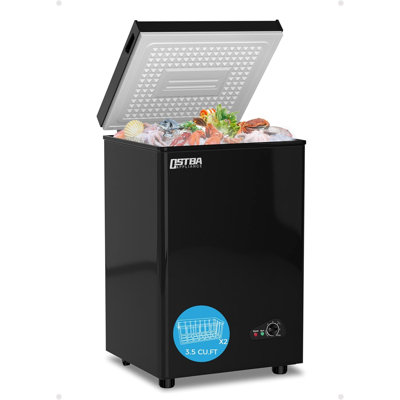 IceLapse 3.5 Cu.Ft 6‑Speed Temp Quiet Mini Freezer