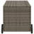 Water Resistant Acacia Poly Rattan Deck Box with Wheels-97884519