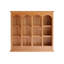 Étagère de rangement en bois de cerisier de style A minimaliste de style européen nord-américain