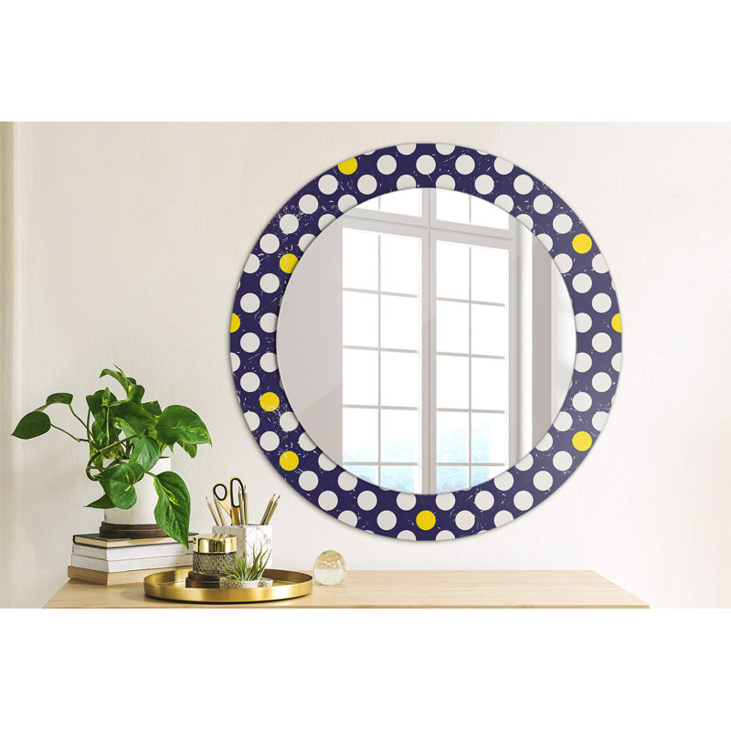 Huldar Glass Flat Wall Mirror