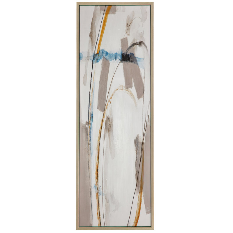 Tranquil Flow Framed Canvas