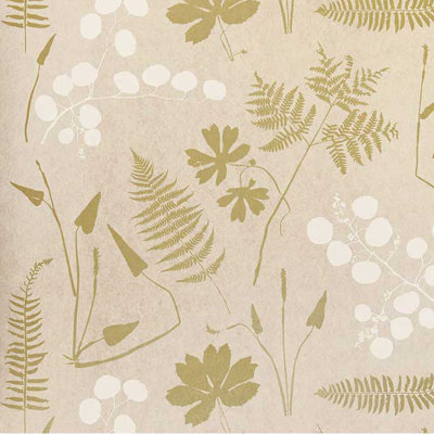 Papier peint botanique moderne