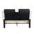 Faux Leather Upholstered Platform Bed Frame with led lighting ,Bluetooth connection to play music /RGB control,Backrest vibration massage,Curve Design, Wood Slat Support, No Box Spring Needed-155331327-155331325