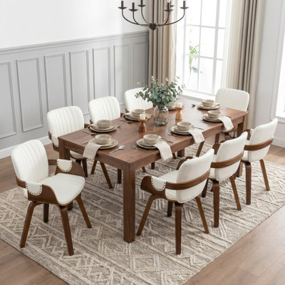 Fauteuil de salle à manger rembourré Berneta