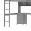 Lit mezzanine double avec bureau Briona Kids-2004959103