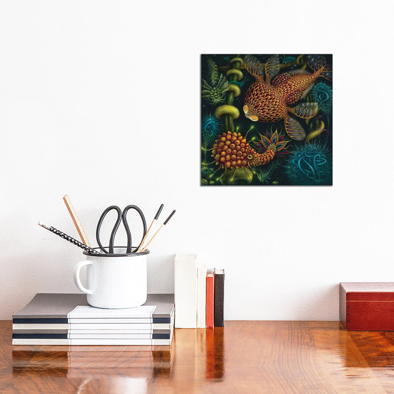 Planktonauts III by R.S. Connett - No Frame Print on Canvas